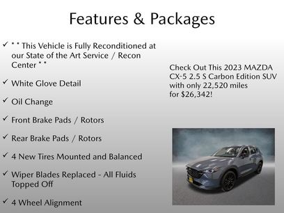 Certified 2023 MAZDA CX-5 Carbon Edition