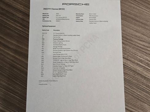 Certified 2022 Porsche 911 Carrera RWD image 28
