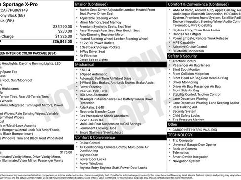 Certified 2023 Kia Sportage X-Pro image 10