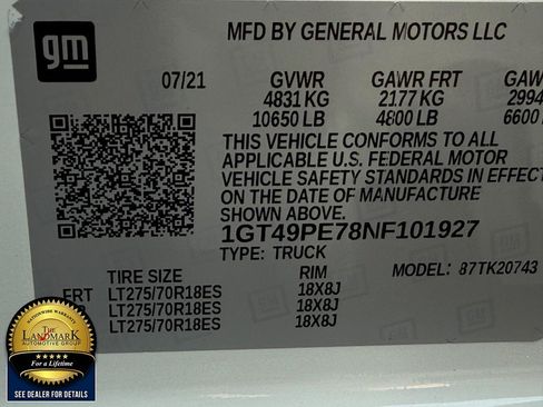 Used 2022 GMC Sierra 2500 AT4 w/ Gooseneck/5TH Wheel Package AWD/4WD image 22