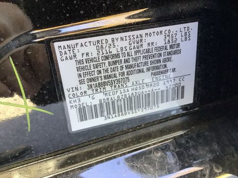 New 2025 Nissan Sentra S image 30