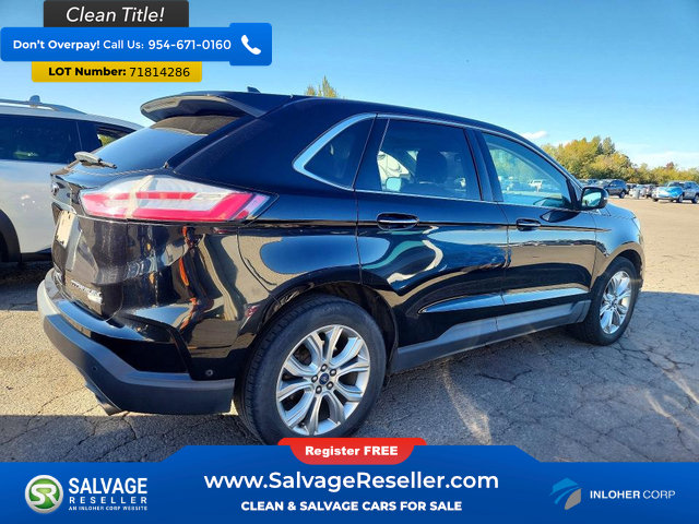 Used 2019 Ford Edge Titanium w/ Equipment Group 301A AWD/4WD image 4