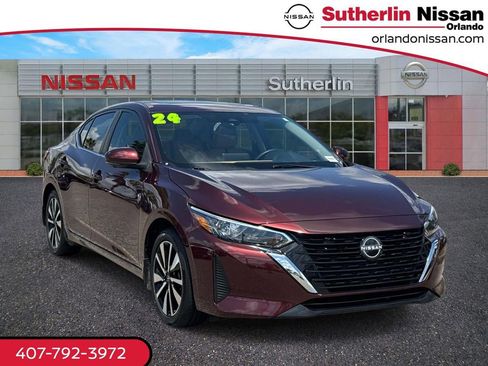 Certified 2024 Nissan Sentra SV w/ SV Premium Package FWD image 1