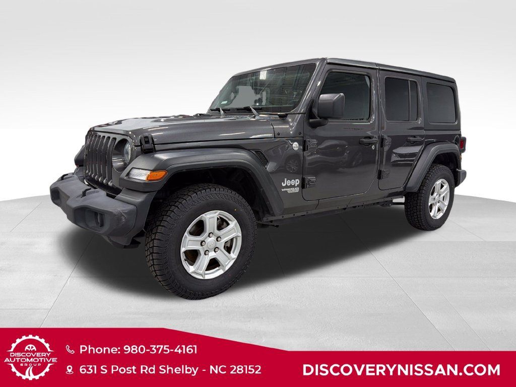 Used 2019 Jeep Wrangler Unlimited Sport S AWD/4WD 360° Tour