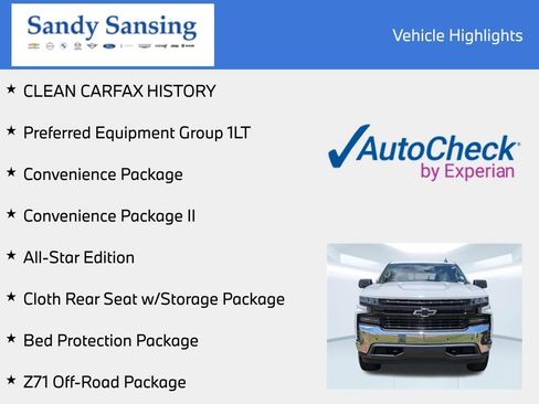 Used 2019 Chevrolet Silverado 1500 LT w/ All-Star Edition image 7