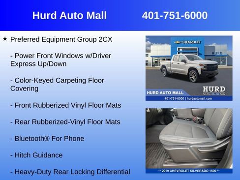 Used 2019 Chevrolet Silverado 1500 Custom Trail Boss w/ Custom Convenience Package image 12