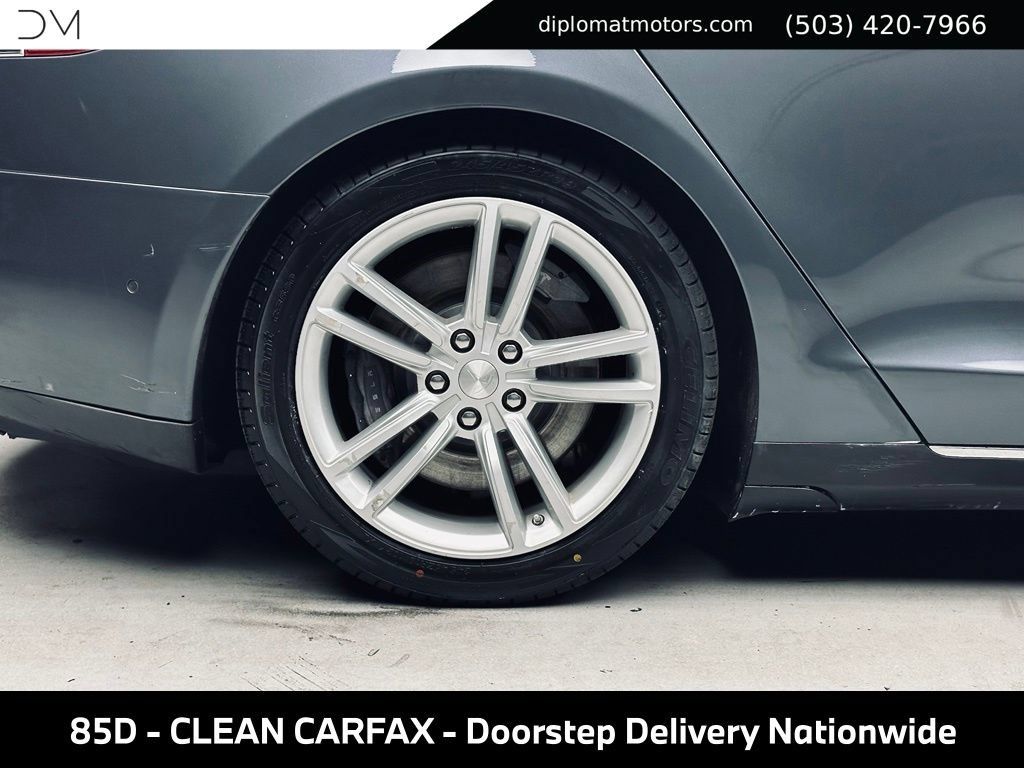Used 2015 Tesla Model S 85D AWD/4WD image 41