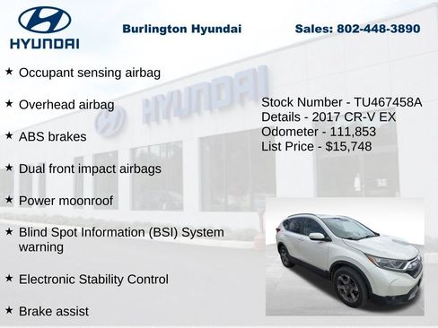 Used 2017 Honda CR-V EX image 15