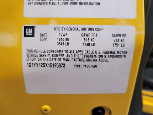 Used 2001 Chevrolet Corvette Z06 w/ Memory Pkg image 17