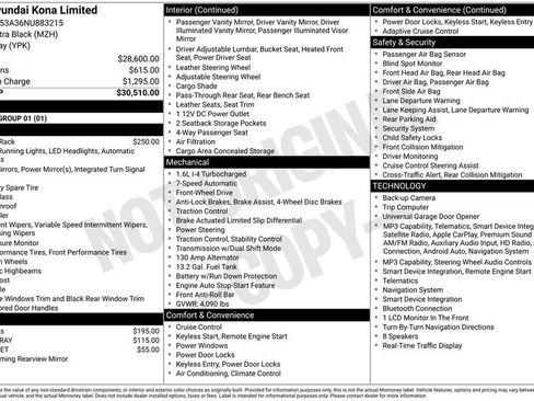 Certified 2022 Hyundai Kona Limited image 3
