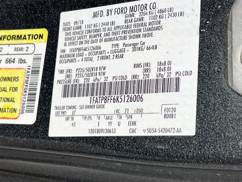 Used 2019 Ford Mustang GT Premium image 30