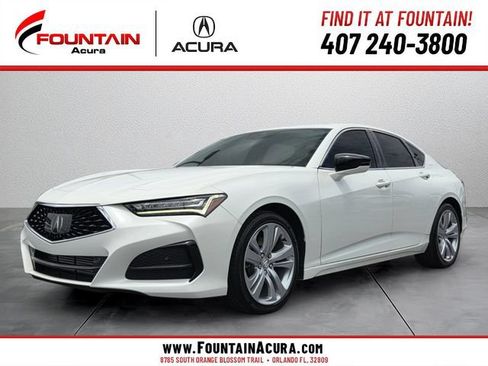 Certified 2023 Acura TLX w/ Technology Package FWD image 1