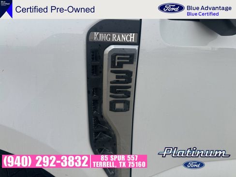 Used 2023 Ford F350 King Ranch w/ Chrome Package AWD/4WD image 34