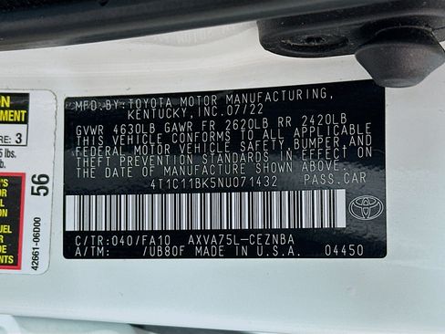 Used 2022 Toyota Camry LE AWD/4WD image 29
