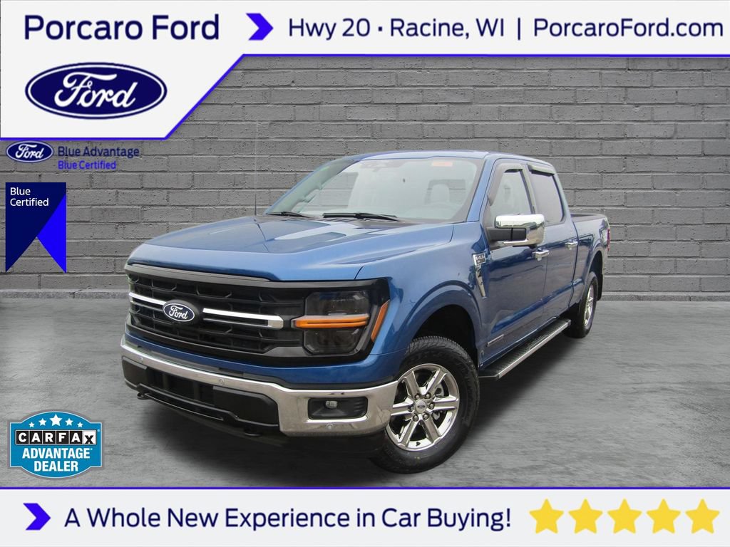 Certified 2024 Ford F150 XLT w/ Equipment Group 302A MID AWD/4WD 360° Tour
