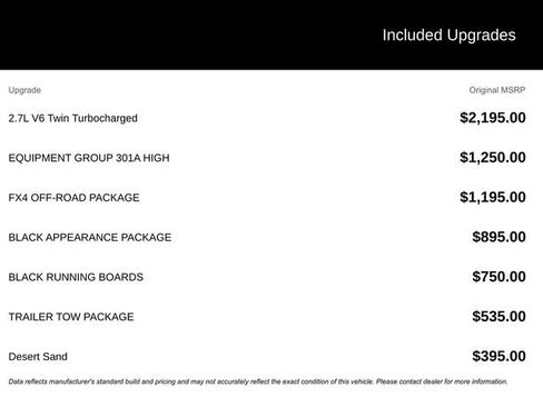 New 2025 Ford Ranger XLT w/ Equipment Group 301A High image 3