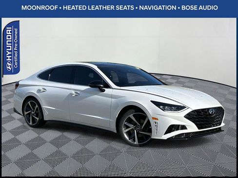 Certified 2023 Hyundai Sonata SEL Plus FWD image 1
