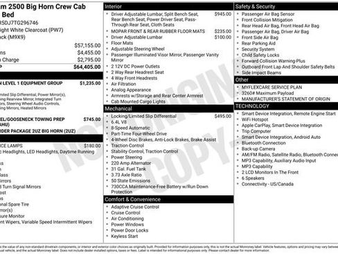 New 2026 RAM 2500 Big Horn AWD/4WD image 28