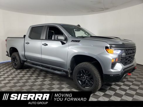 Used 2024 Chevrolet Silverado 1500 Custom Trail Boss w/ LPO, Dark Essentials Package AWD/4WD image 1