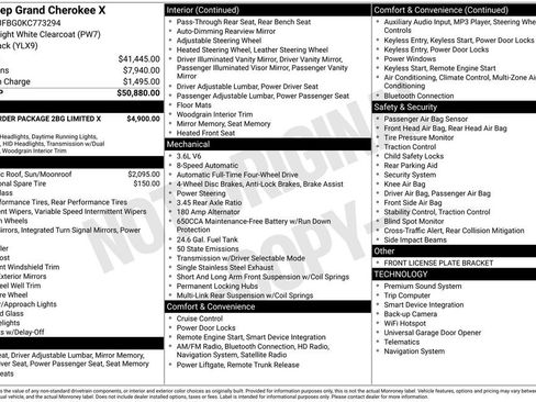 Used 2019 Jeep Grand Cherokee Limited X image 1