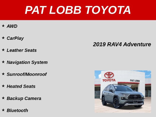 Used 2019 Toyota RAV4 Adventure w/ Cold Weather Package AWD/4WD image 40