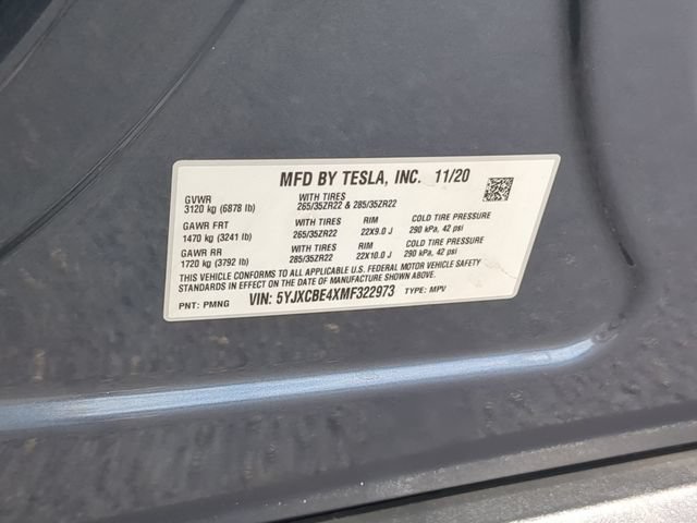 Used 2021 Tesla Model X Performance AWD/4WD image 40