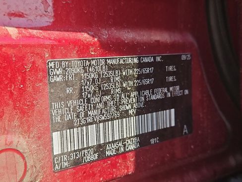 Certified 2025 Toyota RAV4 LE AWD/4WD image 17