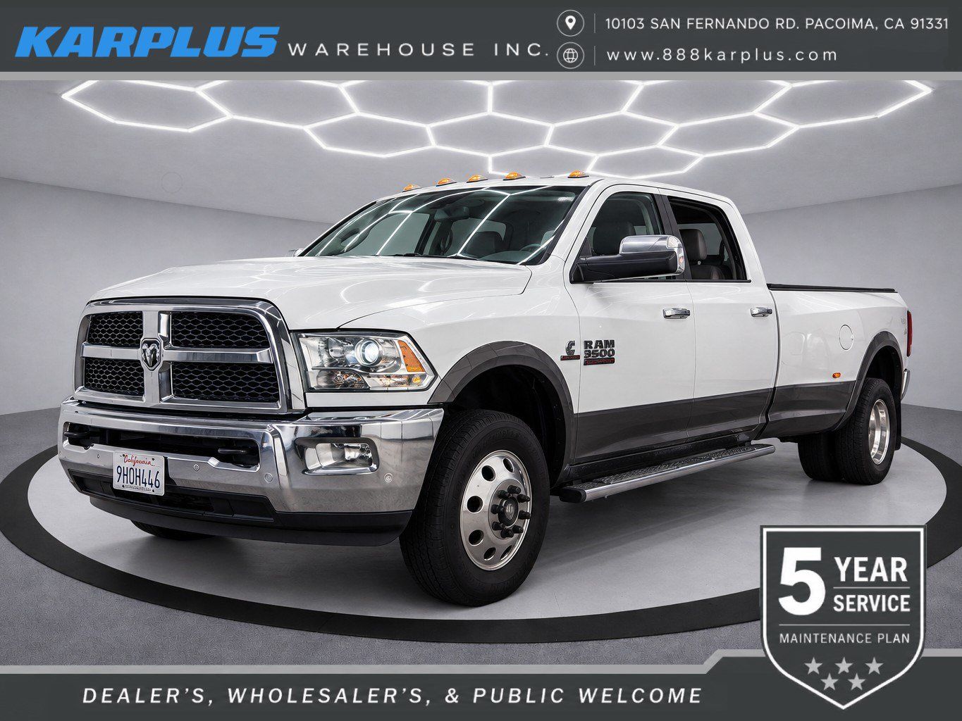 Used 2018 RAM 3500 Laramie AWD/4WD image 1
