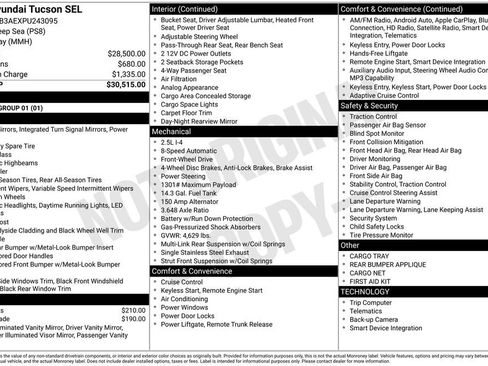 Certified 2023 Hyundai Tucson SEL image 43