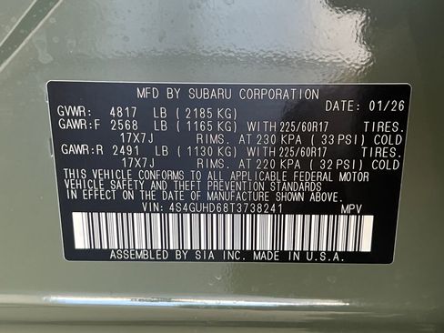 New 2026 Subaru Crosstrek 2.0i Premium image 29