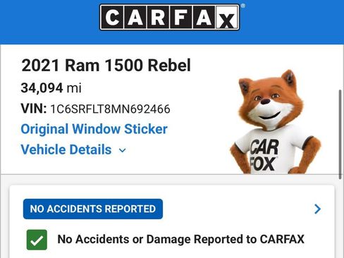 Used 2021 RAM 1500 Rebel w/ Alpine Leather & Sound Group image 6