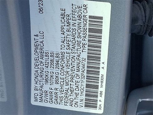 Used 2023 Honda Accord EX image 27