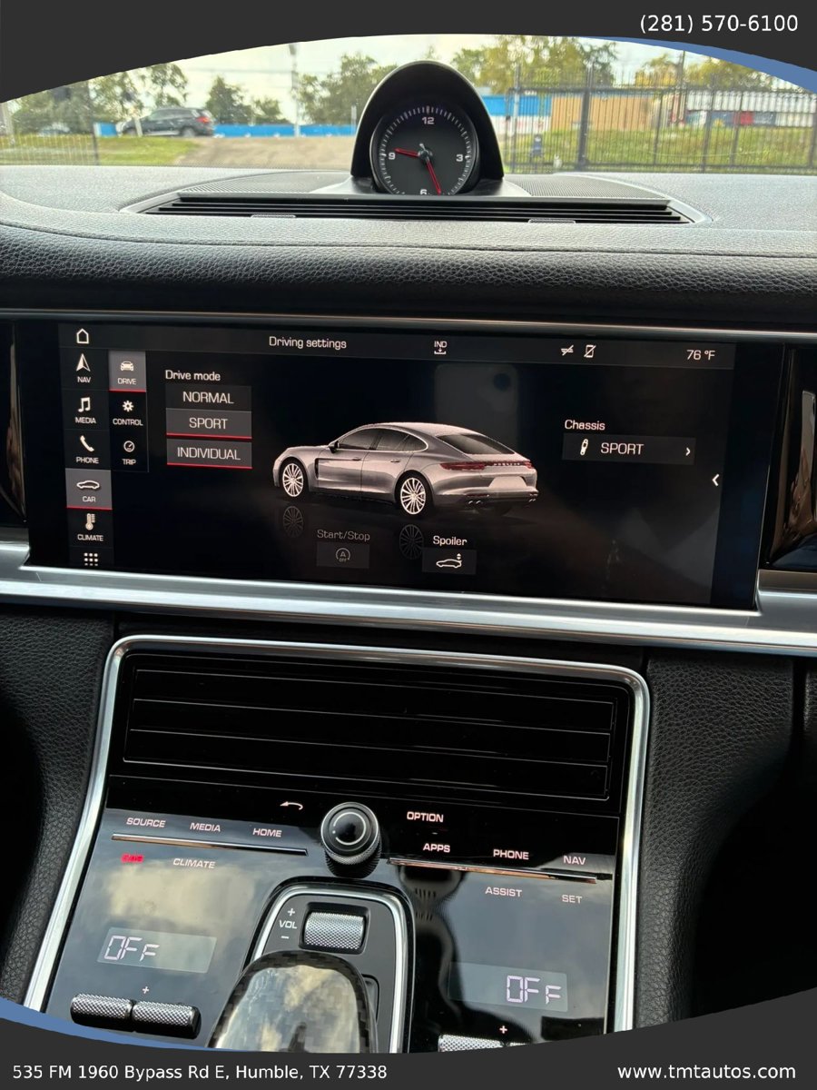 Used 2018 Porsche Panamera 4 AWD/4WD image 12