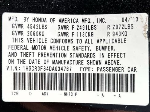 Used 2013 Honda Accord EX-L image 35