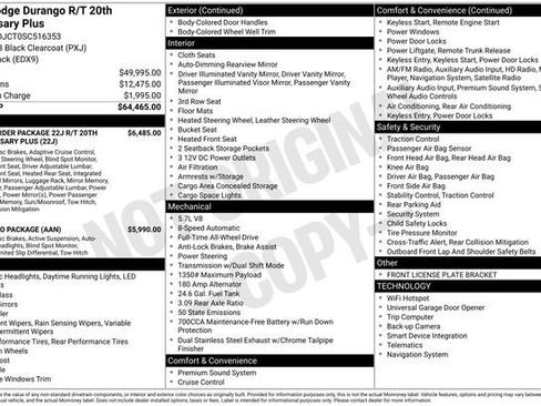 New 2025 Dodge Durango R/T image 33