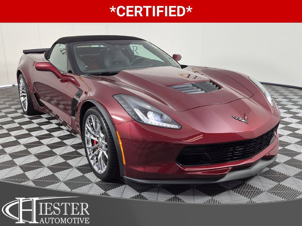 Certified 2016 Chevrolet Corvette Z06 w/ Battery Protection Package RWD 360° Tour