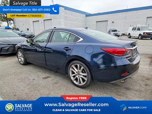 Used 2015 MAZDA MAZDA6 Touring w/ Touring Technology Package FWD image 3