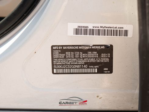 Used 2016 BMW X6 xDrive35i image 54