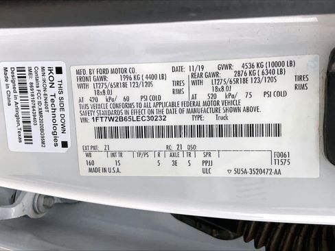 Used 2020 Ford F250 XL w/ STX Appearance Package image 34