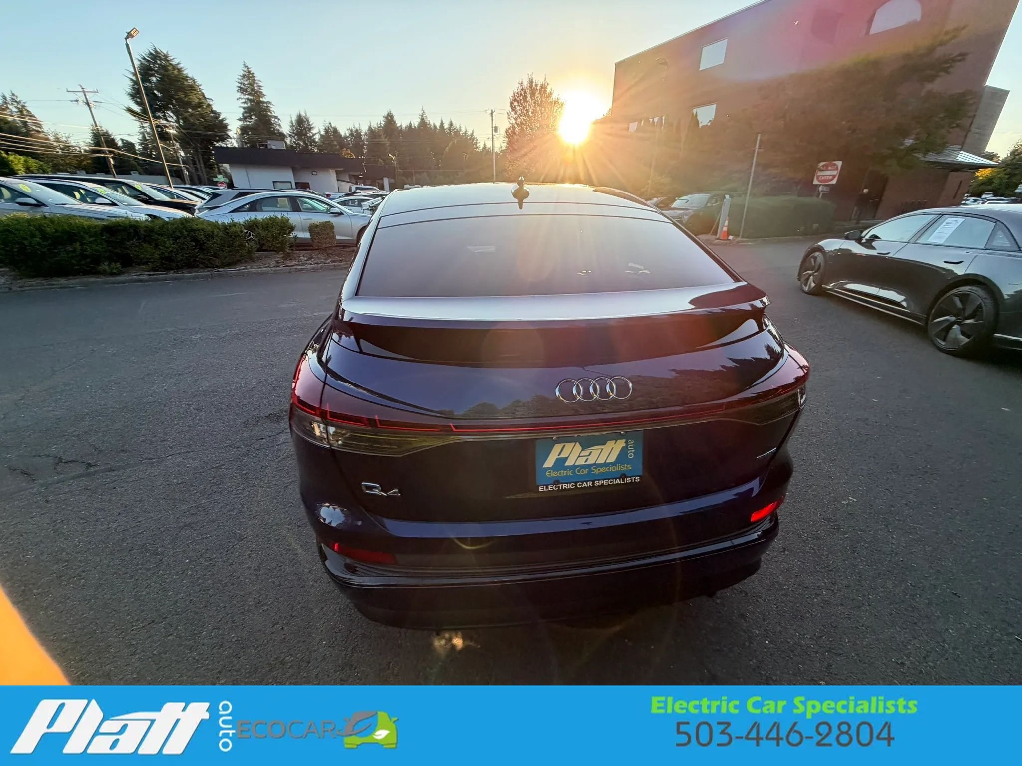 Used 2023 Audi Q4 e-tron Prestige w/ Black Optic Package AWD/4WD image 8