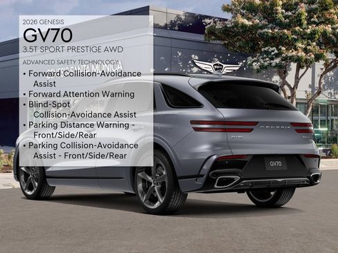 New 2026 Genesis GV70 3.5T Sport Prestige AWD/4WD image 8