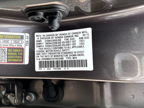 Used 2015 Honda CR-V EX-L image 35