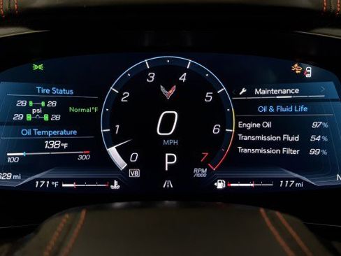 Used 2024 Chevrolet Corvette Stingray Premium Cpe w/ Z51 Performance Package RWD image 12