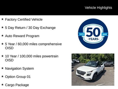 Used 2023 Hyundai Venue Limited w/ Cargo Package FWD image 5