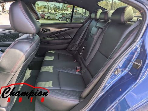 Used 2018 INFINITI Q50 Red Sport 400 w/ Sensory Package (Sport) image 16