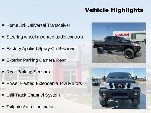Used 2014 Nissan Titan PRO-4X w/ Pro-4x Luxury Package AWD/4WD image 10