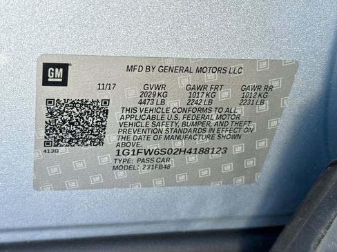 Used 2017 Chevrolet Bolt LT FWD image 52
