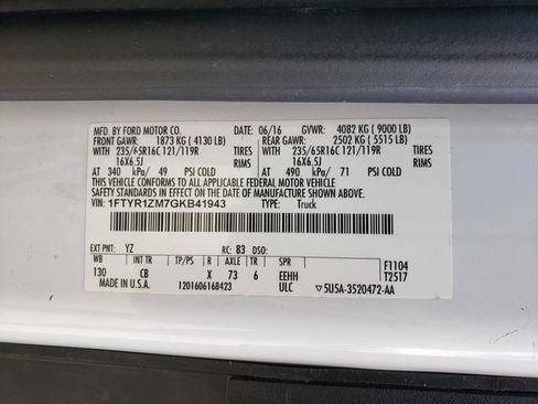 Used 2016 Ford Transit 250 130 Low Roof RWD image 25
