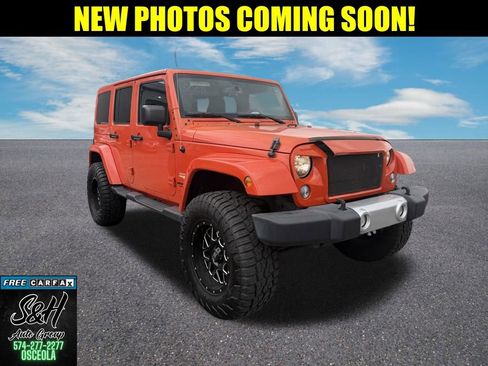 Used 2015 Jeep Wrangler Unlimited Sahara w/ Dual Top Group image 1