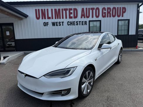Used 2021 Tesla Model S Long Range Plus AWD/4WD image 1
